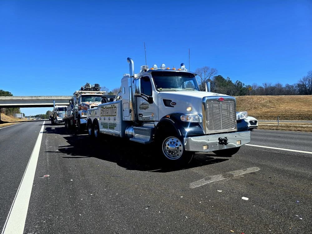 Statewide Wrecker Trucks on the Highway